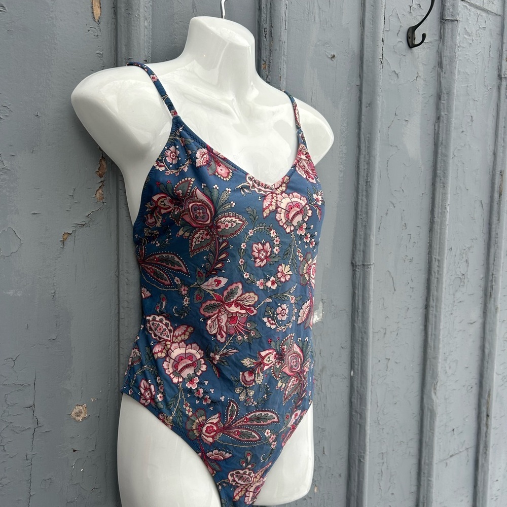 J Crew Liberty Print Ballet One Piece, size 8 - Picture 5 of 12